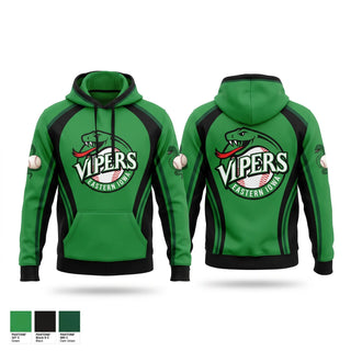 Hoodie, Eastern Iowa Vipers, Baseball, Teamtime, Team time, sublimation, custom sports apparel, team uniforms, spirit wear, spiritwear, sports uniforms, custom shirts, team store, custom team store, fundraiser sports, apparel fundraiser