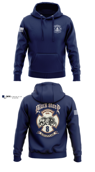 Hoodie, Engine 8, Fire Department, Teamtime, Team time, sublimation, custom sports apparel, team uniforms, spirit wear, spiritwear, sports uniforms, custom shirts, team store, custom team store, fundraiser sports, apparel fundraiser