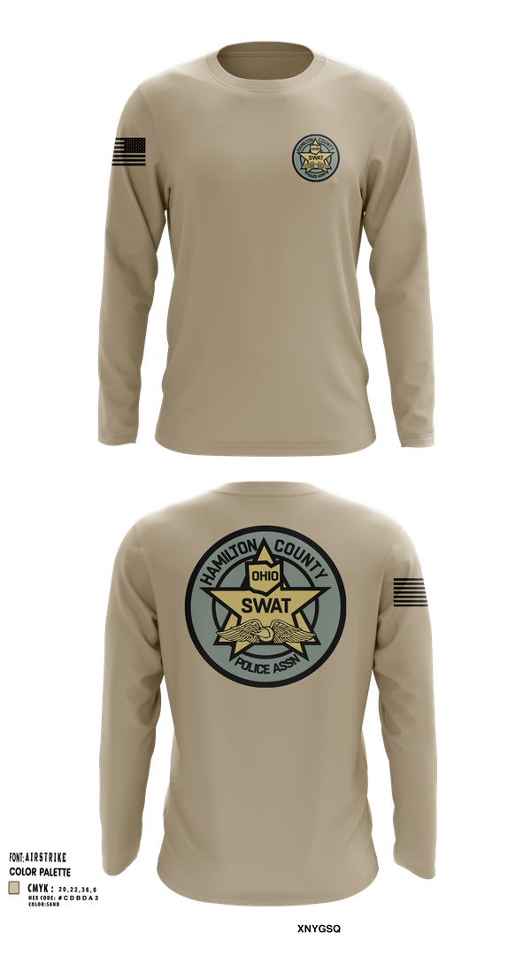 Long Sleeve Performance Shirt, HCPA Swat, , Teamtime, Team time, sublimation, custom sports apparel, team uniforms, spirit wear, spiritwear, sports uniforms, custom shirts, team store, custom team store, fundraiser sports, apparel fundraiser
