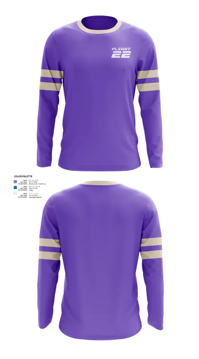 Flight 22 87078810 Long Sleeve Performance Shirt 21