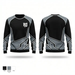 Crew Neck Sweatshirt, R&OR&O, Air Force, Teamtime, Team time, sublimation, custom sports apparel, team uniforms, spirit wear, spiritwear, sports uniforms, custom shirts, team store, custom team store, fundraiser sports, apparel fundraiser