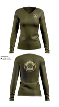 Fannin County Sheriff's Office Women's Long Sleeve V-neck Shirt - 21