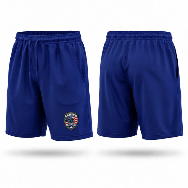 Athletic Shorts With Pockets, Town of Camden, EMS/EMT, Teamtime, Team time, sublimation, custom sports apparel, team uniforms, spirit wear, spiritwear, sports uniforms, custom shirts, team store, custom team store, fundraiser sports, apparel fundraiser