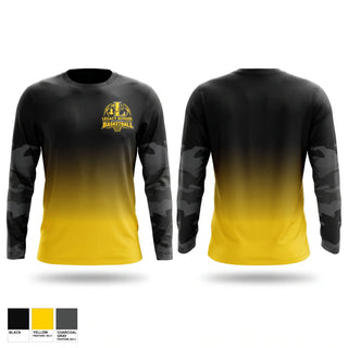 Long Sleeve Performance Shirt, Legacy School of the Arts, Men's Basketball, Teamtime, Team time, sublimation, custom sports apparel, team uniforms, spirit wear, spiritwear, sports uniforms, custom shirts, team store, custom team store, fundraiser sports, apparel fundraiser