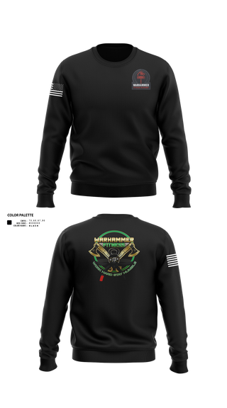 Crew Neck Sweatshirt, Warhammer Fitness, , Teamtime, Team time, sublimation, custom sports apparel, team uniforms, spirit wear, spiritwear, sports uniforms, custom shirts, team store, custom team store, fundraiser sports, apparel fundraiser
