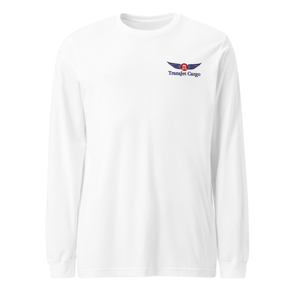 Transjet Cargo Unisex Long Sleeve Tee | Bella + Canvas 3501