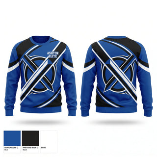 Crew Neck Sweatshirt, Ashton Elite, Men's Basketball, Teamtime, Team time, sublimation, custom sports apparel, team uniforms, spirit wear, spiritwear, sports uniforms, custom shirts, team store, custom team store, fundraiser sports, apparel fundraiser
