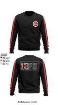 Los Mo Dojo Brazilian jiujitsu judo club 9541141 Crew Neck Sweatshirt - 1