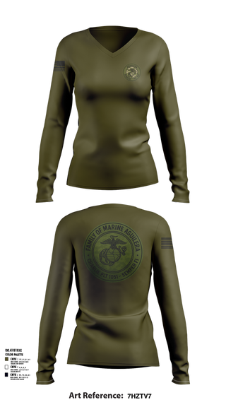 Womens Long Sleeve Vneck Shirt, Charlie PLT 1051, , Teamtime, Team time, sublimation, custom sports apparel, team uniforms, spirit wear, spiritwear, sports uniforms, custom shirts, team store, custom team store, fundraiser sports, apparel fundraiser
