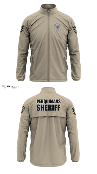 Windbreaker without hood, Perquimans County Sheriff's Office, Police, Teamtime, Team time, sublimation, custom sports apparel, team uniforms, spirit wear, spiritwear, sports uniforms, custom shirts, team store, custom team store, fundraiser sports, apparel fundraiser