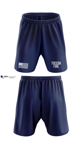 Athletic Shorts With Pockets, Toccoa Fire, Fire Department, Teamtime, Team time, sublimation, custom sports apparel, team uniforms, spirit wear, spiritwear, sports uniforms, custom shirts, team store, custom team store, fundraiser sports, apparel fundraiser