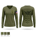 SRT Women's Long Sleeve V-neck Shirt - 1