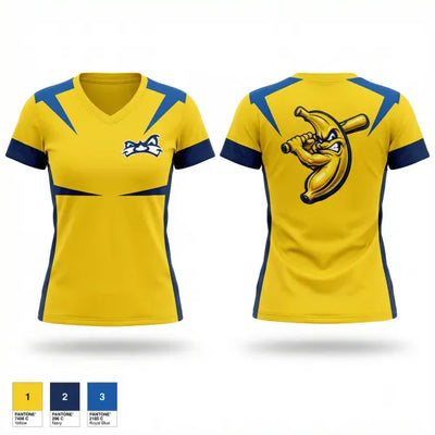 PC MASCOT2 76815043 Women's Short Sleeve V-neck Shirt - 1