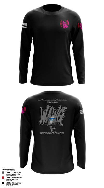 WeAllWeGot~Family First 22026589 Long Sleeve Performance Shirt 31