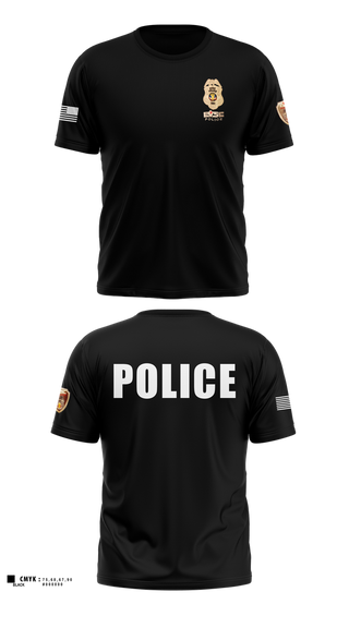 Short Sleeve Performance Shirt, team name, Police, Teamtime, Team time, sublimation, custom sports apparel, team uniforms, spirit wear, spiritwear, sports uniforms, custom shirts, team store, custom team store, fundraiser sports, apparel fundraiser