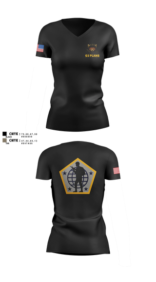 Womens Short Sleeve Vneck Shirt, HRC G3, Army, Teamtime, Team time, sublimation, custom sports apparel, team uniforms, spirit wear, spiritwear, sports uniforms, custom shirts, team store, custom team store, fundraiser sports, apparel fundraiser