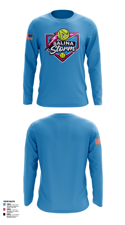 Salina Storm Long Sleeve Performance Shirt 3