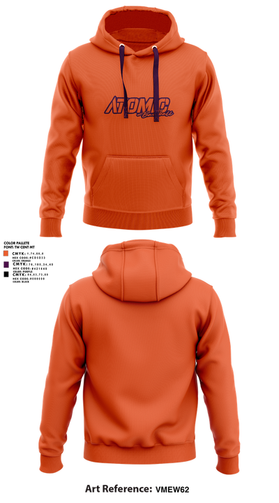 Atomic Baseball 52333641 Hoodie - 1