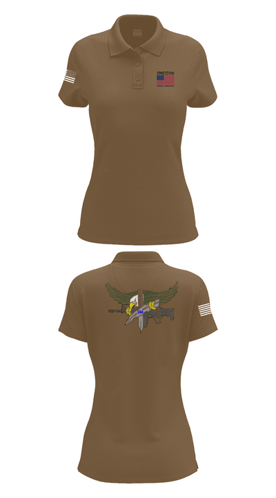 Sikeston Special operations 6321266 Women's Short Sleeve Performance Polo  - 14