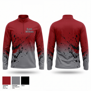 Quarter Zip Jacket, East wilkes, , Teamtime, Team time, sublimation, custom sports apparel, team uniforms, spirit wear, spiritwear, sports uniforms, custom shirts, team store, custom team store, fundraiser sports, apparel fundraiser