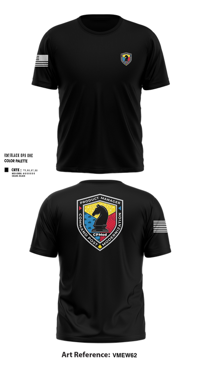 Command Post Modernization 61548186 Short Sleeve Performance Shirt - 6