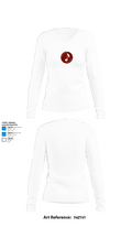 South Stokes Saura Band 30412407 Women's Long Sleeve V-neck Shirt - 15