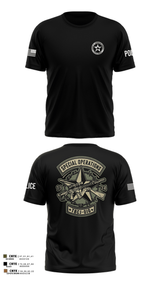 Short Sleeve Performance Shirt, SOD Covert, Police, Teamtime, Team time, sublimation, custom sports apparel, team uniforms, spirit wear, spiritwear, sports uniforms, custom shirts, team store, custom team store, fundraiser sports, apparel fundraiser