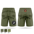 Force Recon 105 Division Athletic Shorts With Pockets - 1