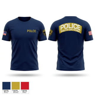 Short Sleeve Performance Shirt, City of South Daytona Public Safety, Police, Teamtime, Team time, sublimation, custom sports apparel, team uniforms, spirit wear, spiritwear, sports uniforms, custom shirts, team store, custom team store, fundraiser sports, apparel fundraiser
