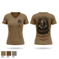 Gauntlets Women's Short Sleeve V-neck Shirt - 1