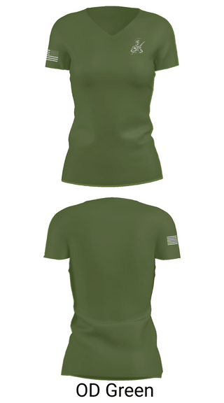 Womens Short Sleeve Vneck Shirt, University of Tampa Army ROTC, , Teamtime, Team time, sublimation, custom sports apparel, team uniforms, spirit wear, spiritwear, sports uniforms, custom shirts, team store, custom team store, fundraiser sports, apparel fundraiser