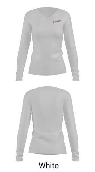 Womens Long Sleeve Vneck Shirt, Shade Spartanettes (not cheer we are dance team), Cheer, Teamtime, Team time, sublimation, custom sports apparel, team uniforms, spirit wear, spiritwear, sports uniforms, custom shirts, team store, custom team store, fundraiser sports, apparel fundraiser