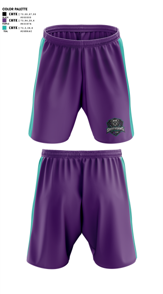 Athletic Shorts With Pockets, Gritty Dawg Academy, , Teamtime, Team time, sublimation, custom sports apparel, team uniforms, spirit wear, spiritwear, sports uniforms, custom shirts, team store, custom team store, fundraiser sports, apparel fundraiser