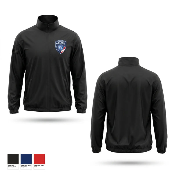 Windbreaker, Norwood Village Police Department, Police, Teamtime, Team time, sublimation, custom sports apparel, team uniforms, spirit wear, spiritwear, sports uniforms, custom shirts, team store, custom team store, fundraiser sports, apparel fundraiser