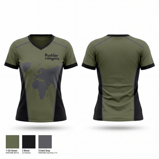 Womens Short Sleeve Vneck Shirt, Rudder rangers, Softball, Teamtime, Team time, sublimation, custom sports apparel, team uniforms, spirit wear, spiritwear, sports uniforms, custom shirts, team store, custom team store, fundraiser sports, apparel fundraiser