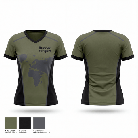 Womens Short Sleeve Vneck Shirt, Rudder rangers, Softball, Teamtime, Team time, sublimation, custom sports apparel, team uniforms, spirit wear, spiritwear, sports uniforms, custom shirts, team store, custom team store, fundraiser sports, apparel fundraiser