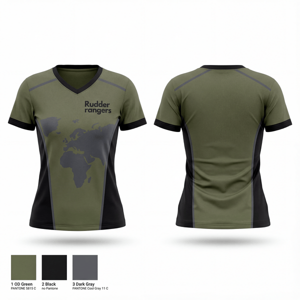 Womens Short Sleeve Vneck Shirt, Rudder rangers, Softball, Teamtime, Team time, sublimation, custom sports apparel, team uniforms, spirit wear, spiritwear, sports uniforms, custom shirts, team store, custom team store, fundraiser sports, apparel fundraiser