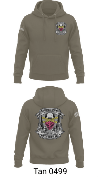 Hoodie, Violent Crime Unit, Police, Teamtime, Team time, sublimation, custom sports apparel, team uniforms, spirit wear, spiritwear, sports uniforms, custom shirts, team store, custom team store, fundraiser sports, apparel fundraiser