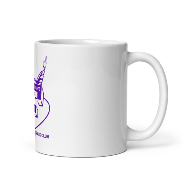 The Charlotte Flights 53419611 White Glossy Mug - Small