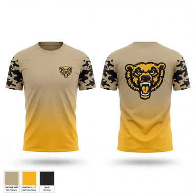 Canton Bears 77967184 Soft Poly Tee Cotton Like Feel - 1