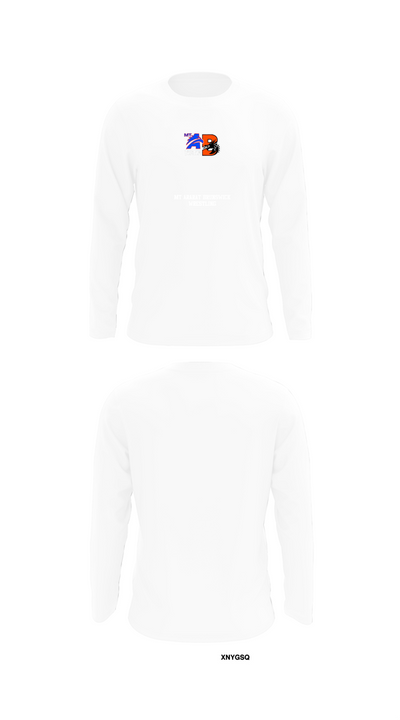 Mt Ararat Brunswick Wrestling 31396339 Long Sleeve Performance Shirt 8