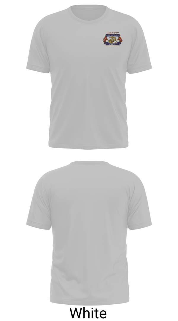 Short Sleeve Performance Shirt, Liberty Christian Academy CJROTC, Marines, Teamtime, Team time, sublimation, custom sports apparel, team uniforms, spirit wear, spiritwear, sports uniforms, custom shirts, team store, custom team store, fundraiser sports, apparel fundraiser