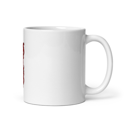 Warlord Barbell LLC 11039529 White Glossy Mug - Small