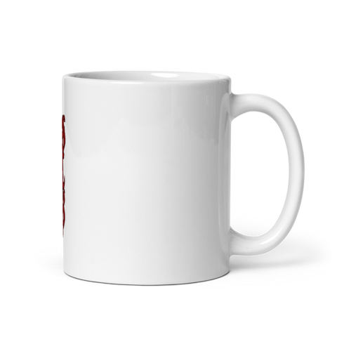 Warlord Barbell LLC 11039529 White Glossy Mug - Medium