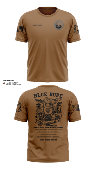 Old School Cotton Feel Shirt, Blue Rope Association, Air Force, Teamtime, Team time, sublimation, custom sports apparel, team uniforms, spirit wear, spiritwear, sports uniforms, custom shirts, team store, custom team store, fundraiser sports, apparel fundraiser
