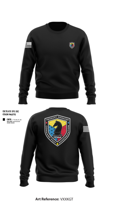 Command Post Modernization 61548186 Crew Neck Sweatshirt - 6