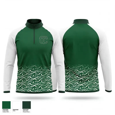 Cass Technical High School Varsity Tennis Team 67523935 Quarter Zip Jacket - 1