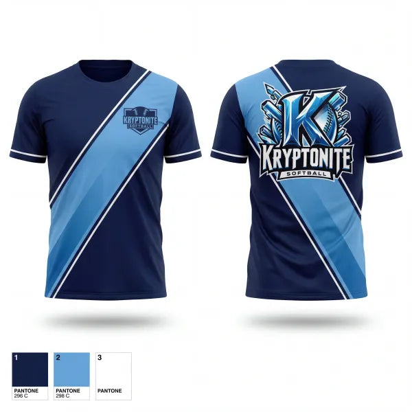 Short Sleeve Performance Shirt, Kryptonite 8U (Burns, TN), Softball, Teamtime, Team time, sublimation, custom sports apparel, team uniforms, spirit wear, spiritwear, sports uniforms, custom shirts, team store, custom team store, fundraiser sports, apparel fundraiser