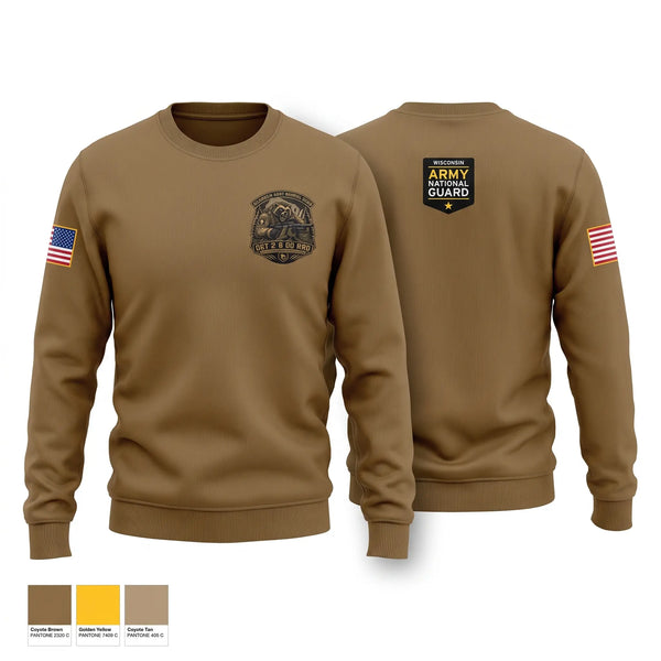 Crew Neck Sweatshirt, RSP Wolverines, National Guard, Teamtime, Team time, sublimation, custom sports apparel, team uniforms, spirit wear, spiritwear, sports uniforms, custom shirts, team store, custom team store, fundraiser sports, apparel fundraiser