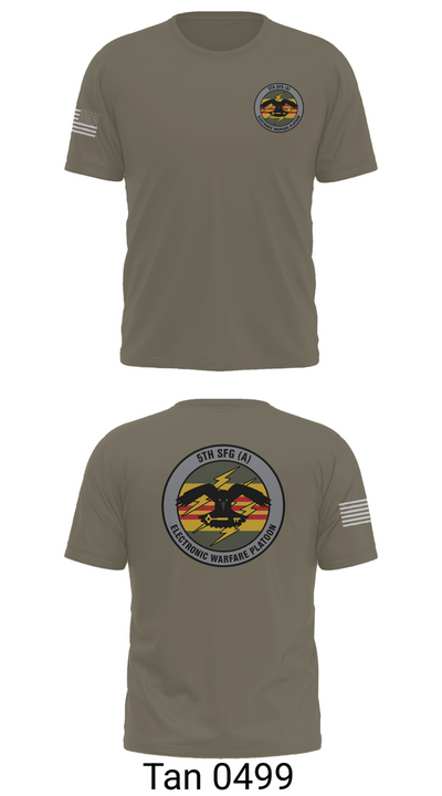 MICO GSB 5TH GROUP EW PLATOON 16265952 Short Sleeve Performance Shirt - 75